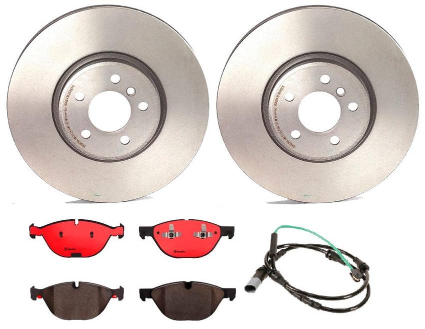 Brembo Brake Pads and Rotors Kit - Front (365mm) (Ceramic)